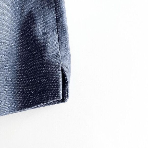 Banana Republic Womens Sloan Fit Trouser Ankle Pants Navy White Size 8 - Picture 4 of 10